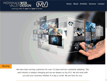 Tablet Screenshot of merrimackvalleywebdesign.com